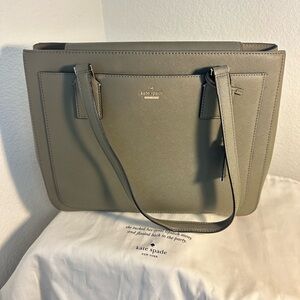 Kate Spade Gray Tote Bag